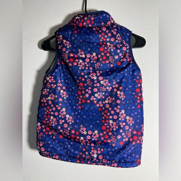 BUFFALO Reversible girl's vest Floral Print Size Medium - Picture 4 of 5
